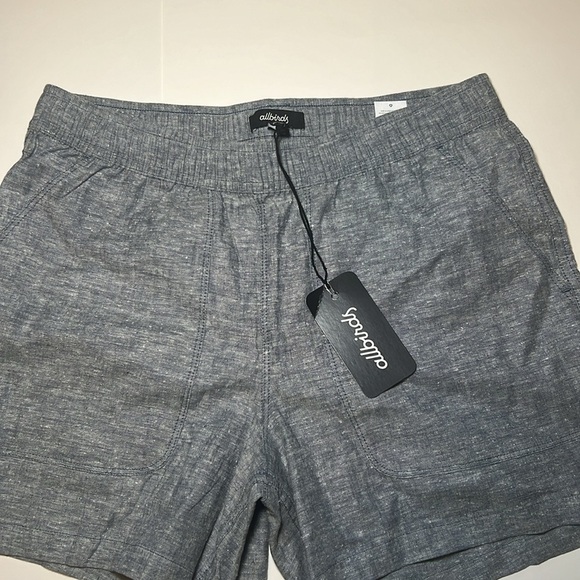 NWT ‼️ Womens ALLBIRDS Tree BD Shorts - Retail $58 Color is Shadow (gray) - Picture 9 of 11